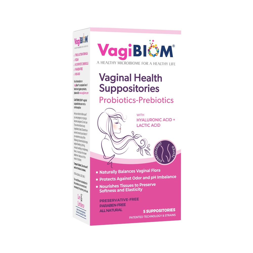 Vaginal Probiotic Suppository-Natural