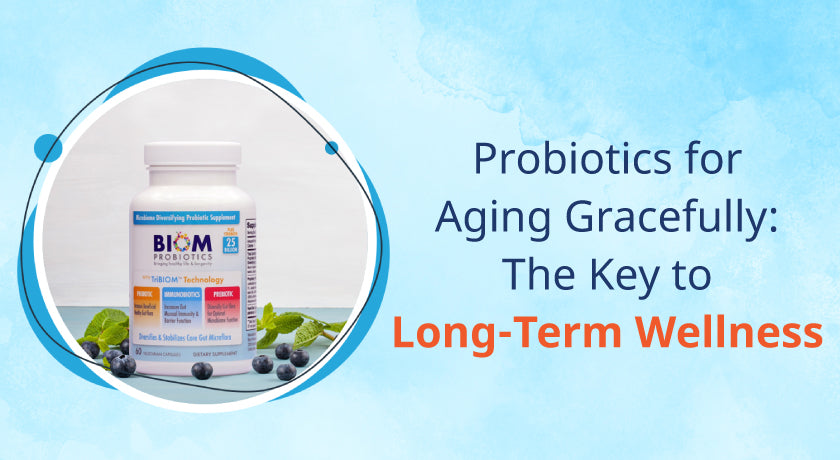 Gut-Aging|Biom Probiotics 3-in-1 Precision Formula