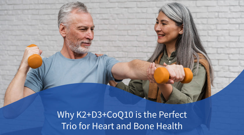 Heart and Bone Health|K2+D3+CoQ10