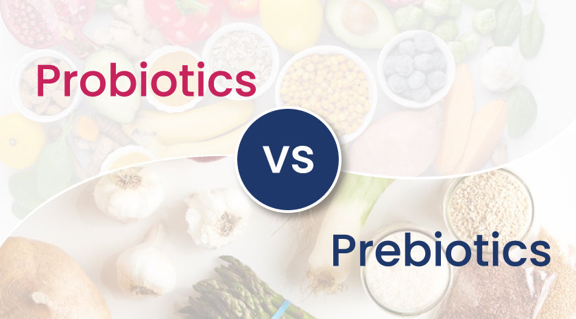 Probiotics vs. Prebiotics|Probiotics vs. Prebiotics