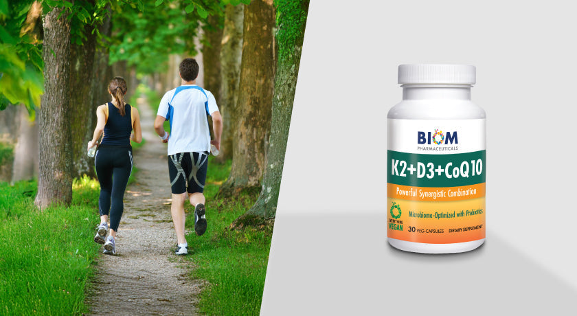 D3, K2 & CoQ10|Skin-Naturally|Biom Probiotics 3-in-1 Precision Formula|vitk2-coQ10|vitk2 coQ10