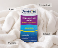 Hemorrhoid Relief Probiotic Suppositories