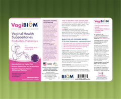 Vaginal Probiotic Suppository-Natural