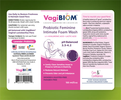 Probiotic Feminine Intimate Foam Wash