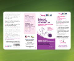 Natural External Vaginal Moisturizer Gel