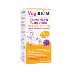 Boric Acid + Probiotics + Prebiotics Vaginal Suppository