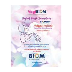 Vaginal Probiotic Suppository-Natural