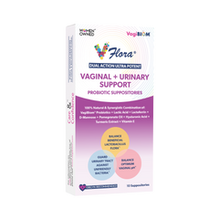 Vaginal + Urinary Support Probiotic Suppositories
