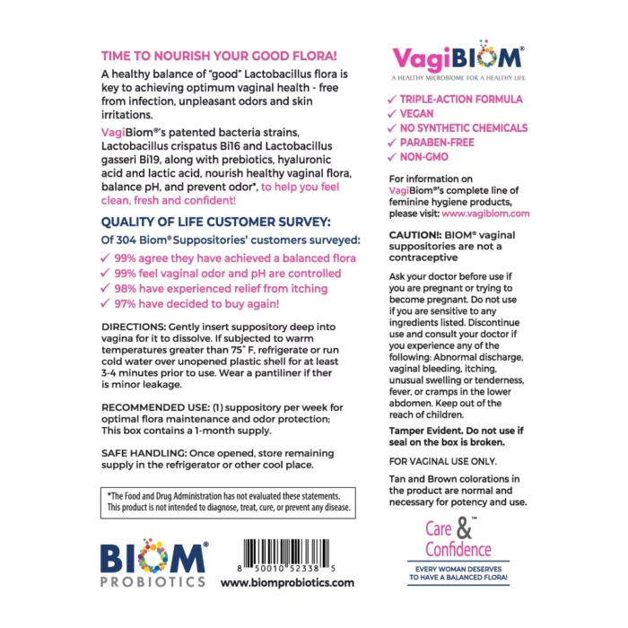 Vaginal Probiotic Suppository-Fragrance-free - Image 11