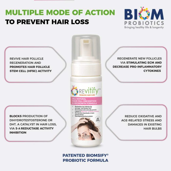 Revitify Hair Growth Serum | Probiotic Hair Growth Serum | Biom