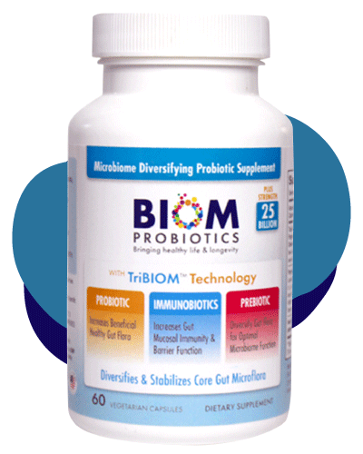 biom probiotic 3-in-1 supplement 