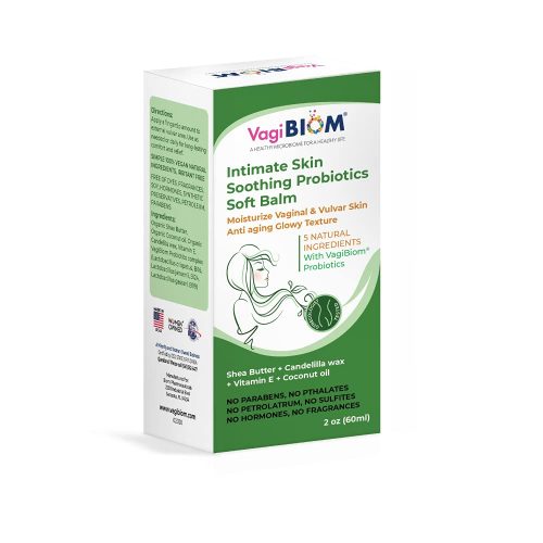 skin soothing probiotic balm for women
