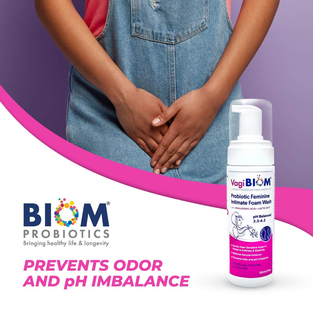 Probiotic Feminine Intimate Foam Wash - Biom Probiotics