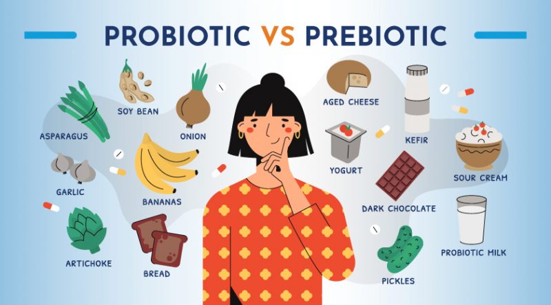 Probiotics versus Prebiotics - What is Probiotic and Prebiotic?