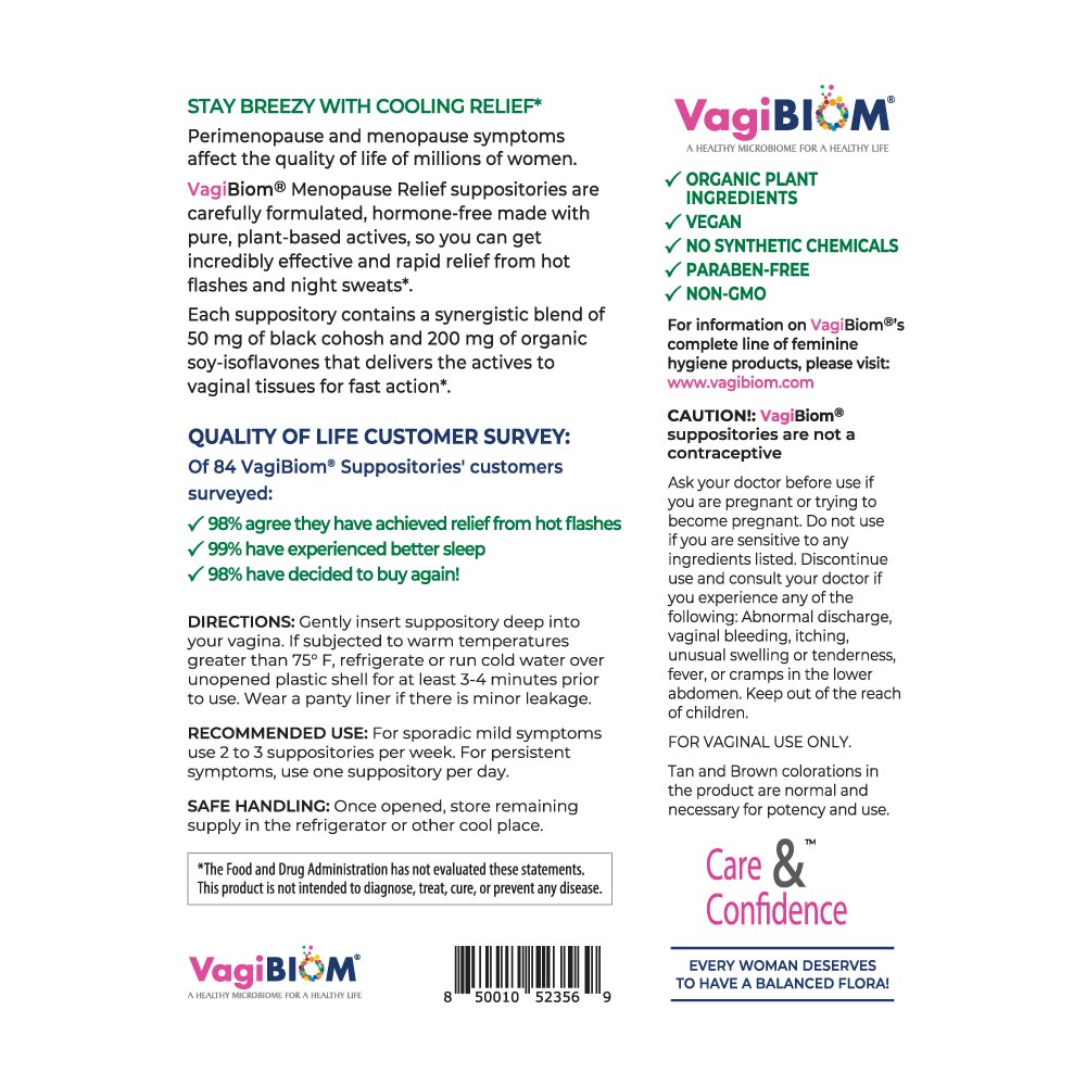 Menopause Relief Suppositories - Image 8