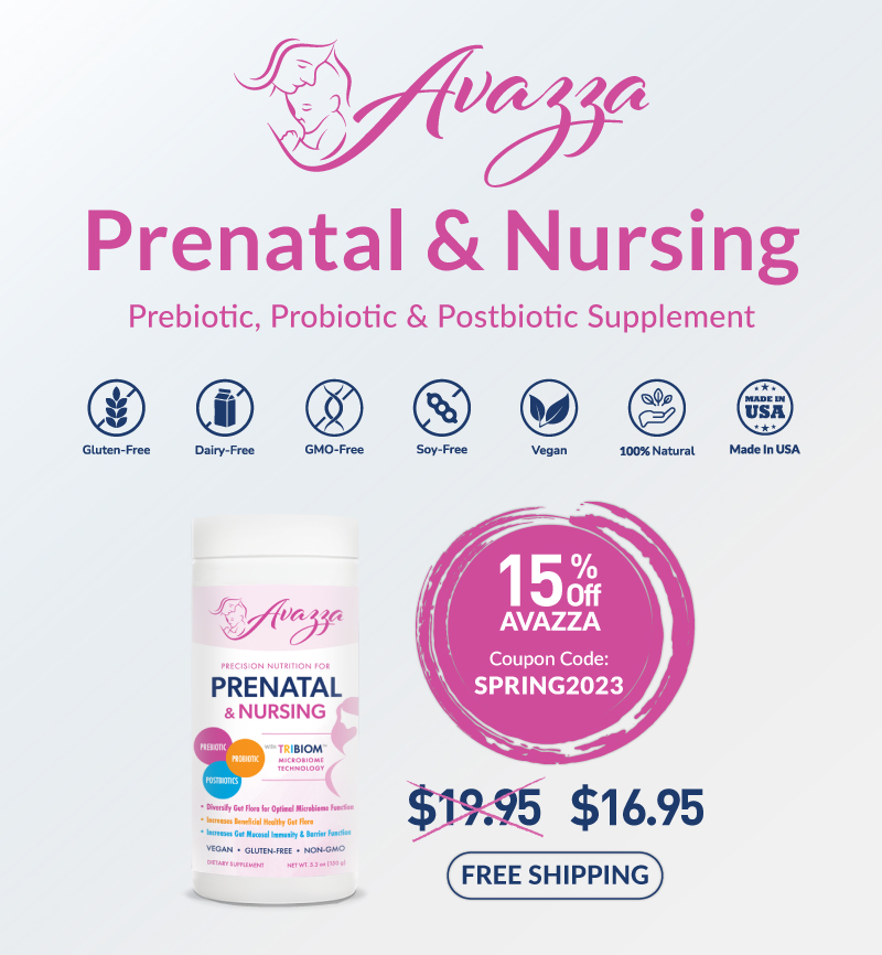 Avazza - Daily Prenatal hypoallergenic probiotic supplement