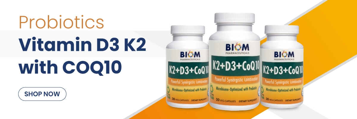 Gut Health Synergy: The Benefits of Probiotics, Vitamin D3 & K2