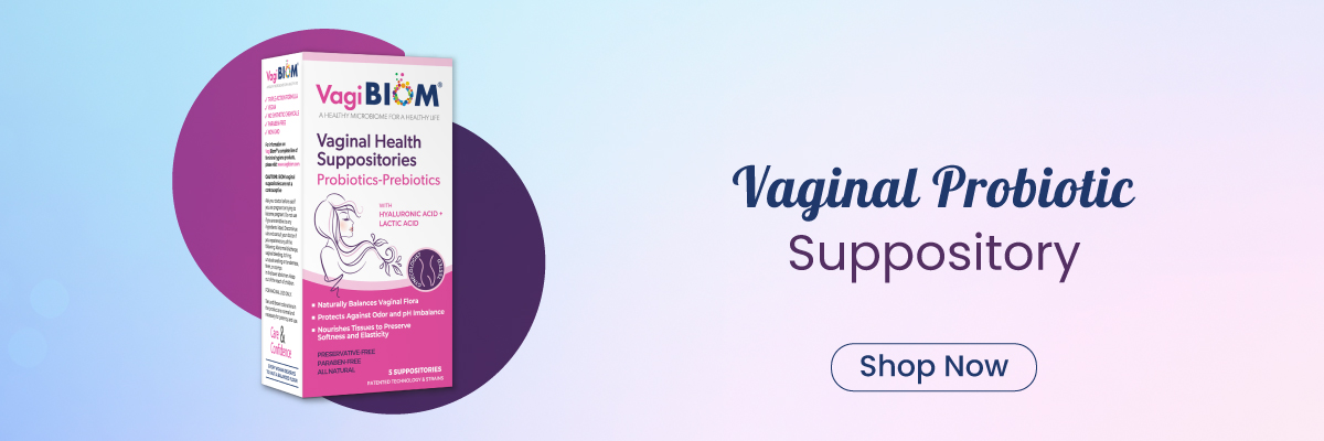 Hemorrhoid Relief Probiotic Suppositories - Vagibiom