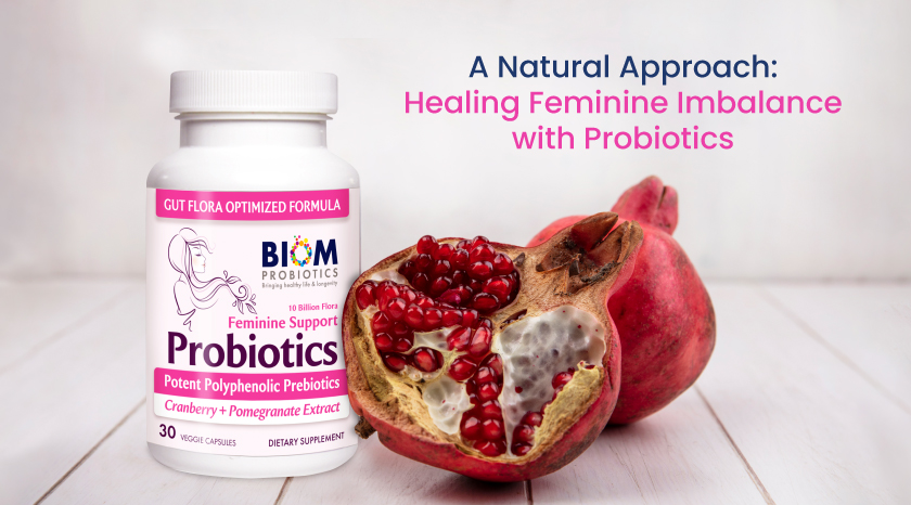 Healing Feminine Imbalance with Probiotics--Banner