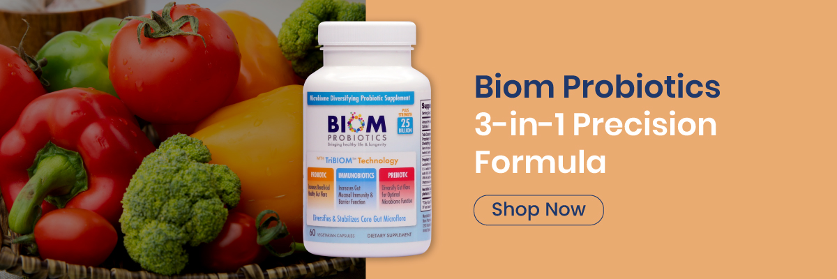 Health Benefits of Biom Probiotics 3-in-1 Precision Formula