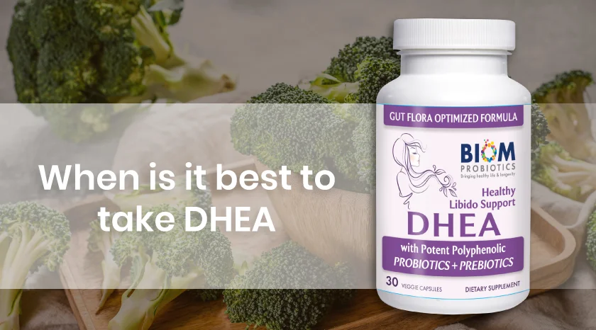 When is it best to take DHEA--Banner