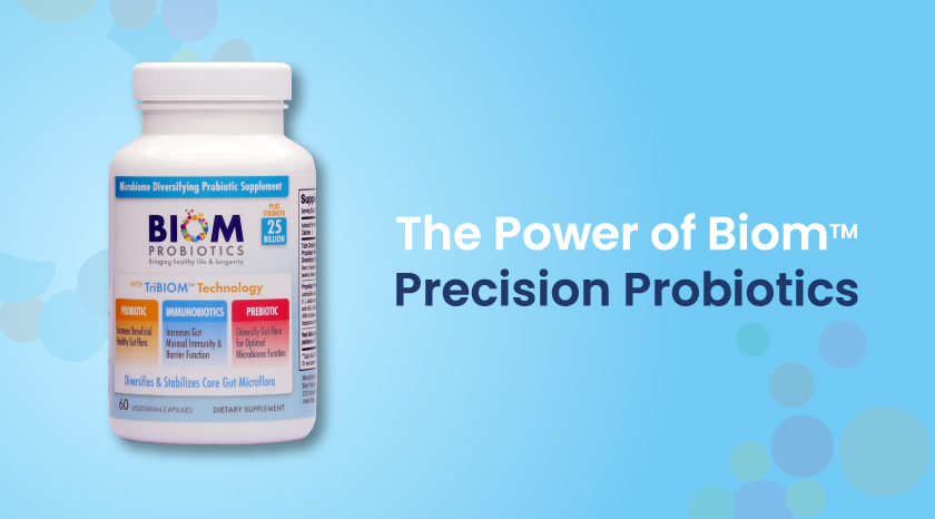 The Power of BiomTM Precision Probiotics