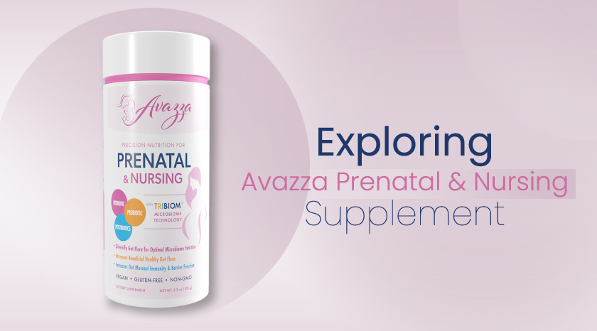 Avazza Prenatal and Nursing Supplement