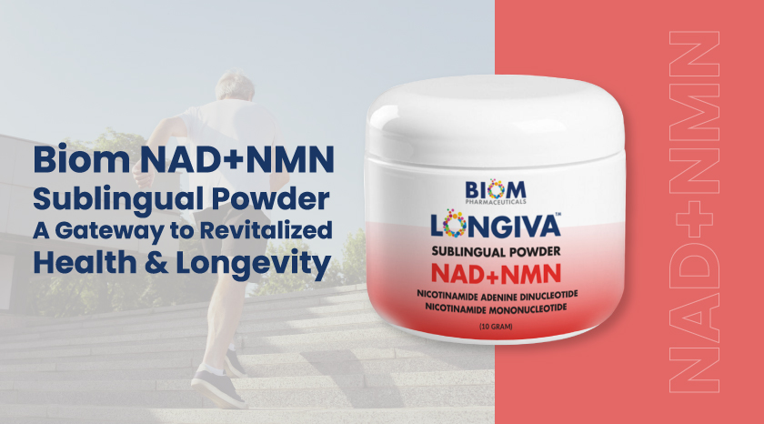 Biom NAD+NMN Sublingual Powder