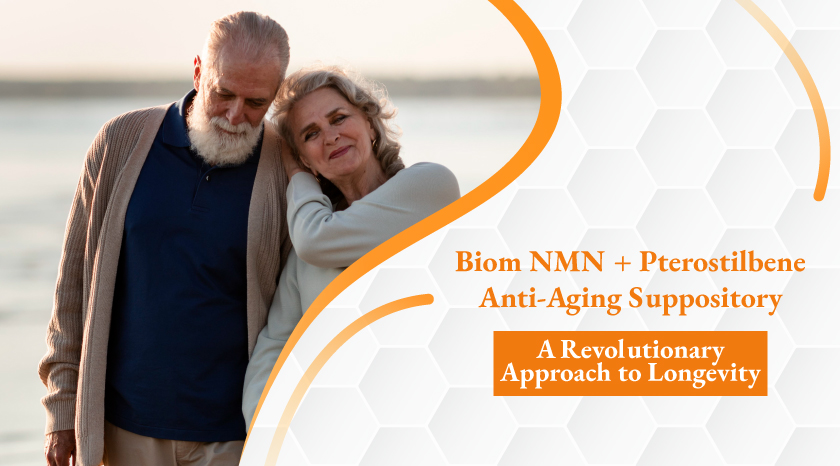Biom NMN + Pterostilbene Anti-Aging Suppository