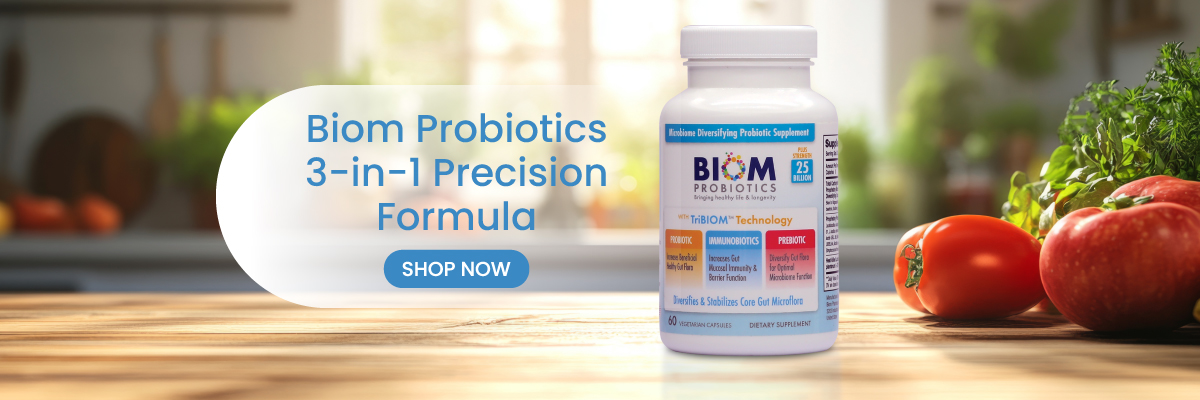 BIOM Probiotic 3-in-1 precision formula