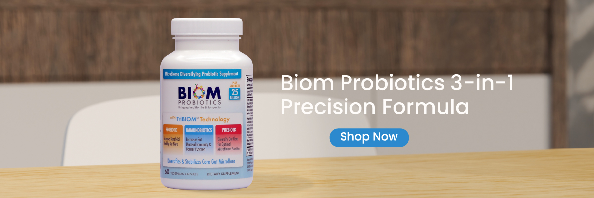 BIOM Probiotic 3-in-1 precision formula