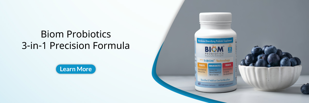 BIOM Probiotic 3-in-1 precision formula