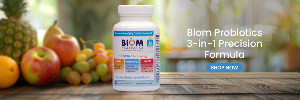 BIOM Probiotic 3-in-1 precision formula