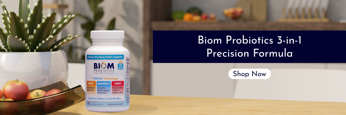 BIOM Probiotic 3-in-1 precision formula