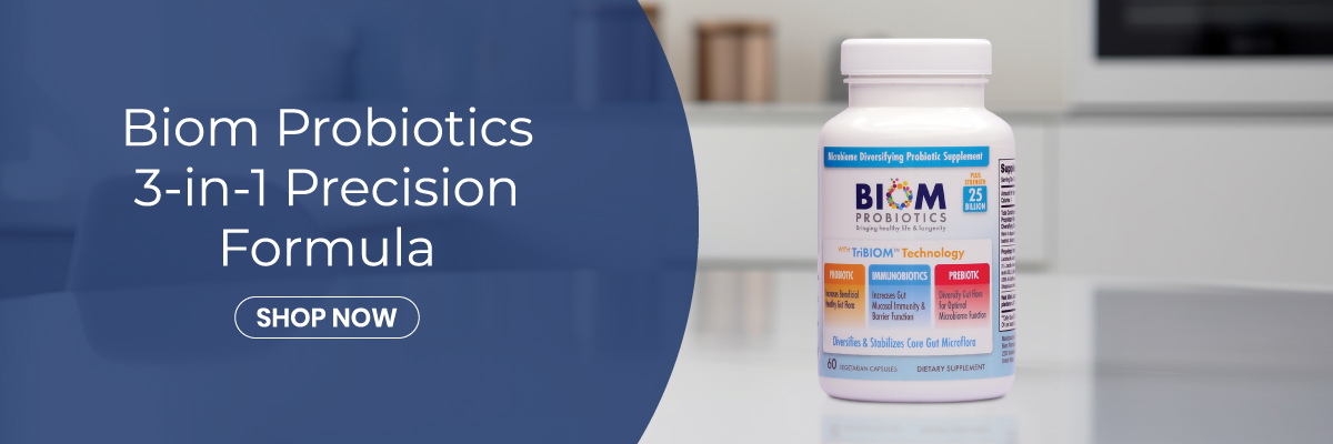 BIOM Probiotic 3-in-1 precision formula